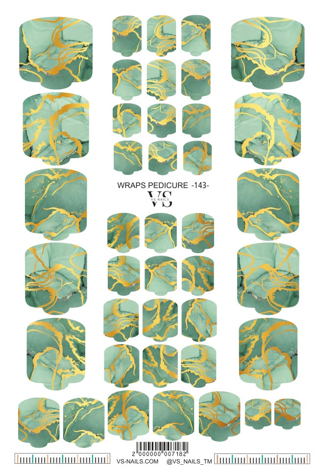 Wrap для педикюра Maxi 143 от VS Nails