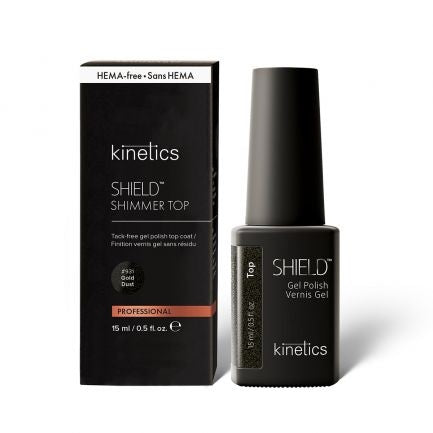 Kinetics Shield Schimmer Top Gold Nr.931 ohne Schwitzschicht 15ml (HEMA-Freie)