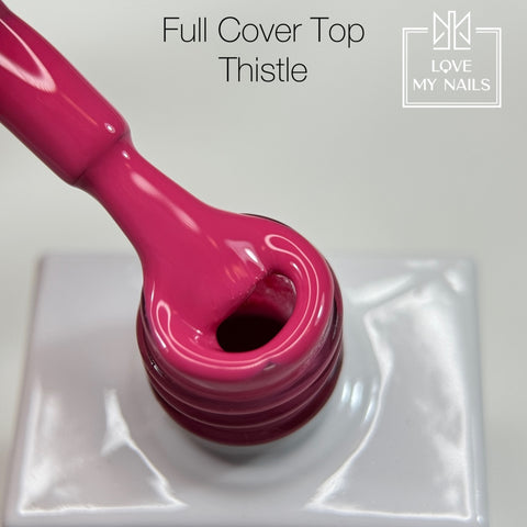 Full Cover Top Coat Thistle CT-122 NO WIPE 10ml von Love My Nails