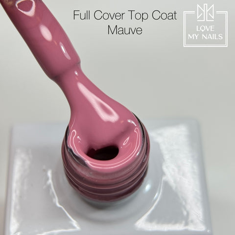 Full Cover Top Coat Mauve CT-82 NO WIPE 10ml von Love My Nails