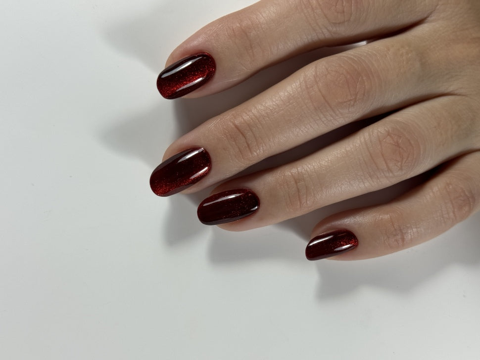 Red Deluxe Cat Eye Polish 3 Töne 10 ml von Trendnails
