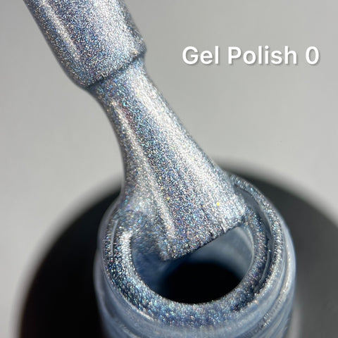 Gel Polish von NOGTIKA  (8ml) Nr. GP0 Holographie Silber