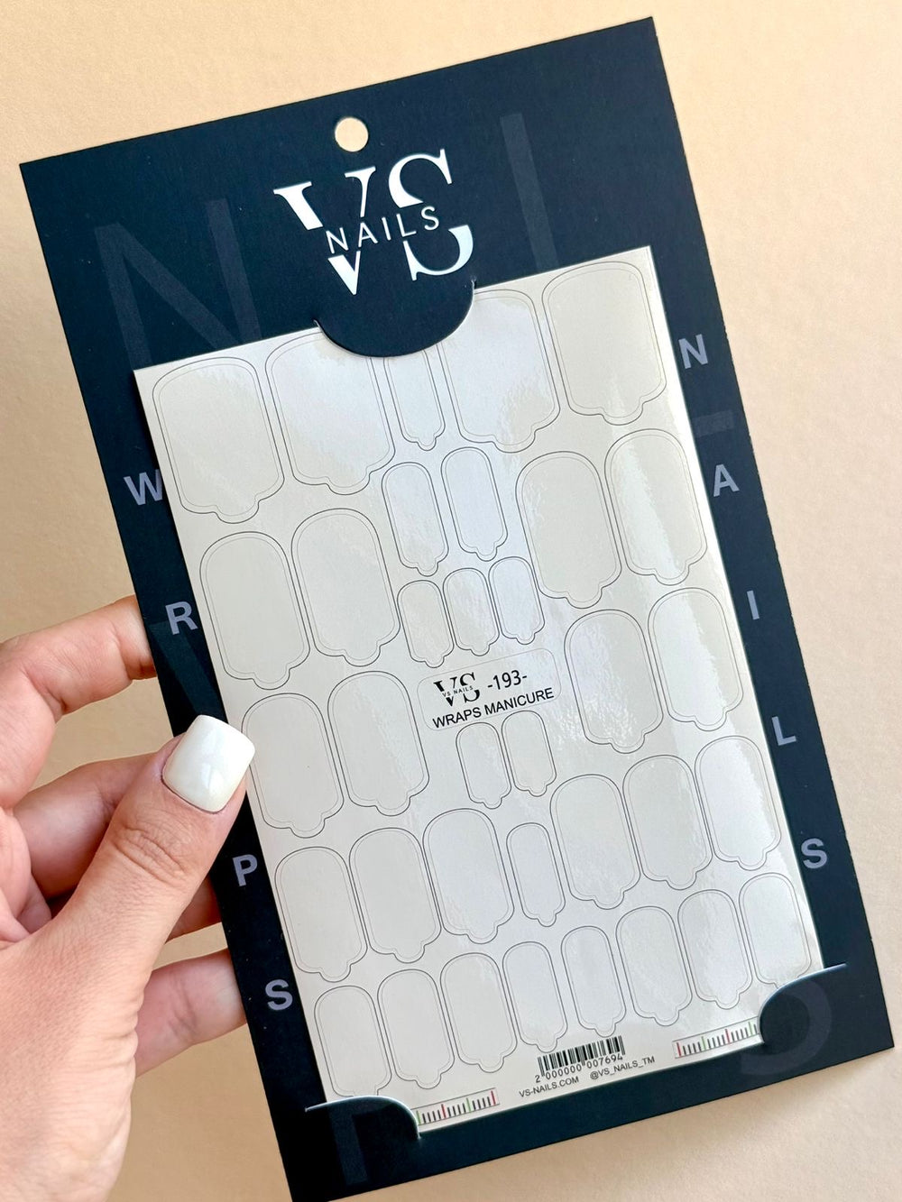 Wrap для маникюра Maxi 162 от VS Nails