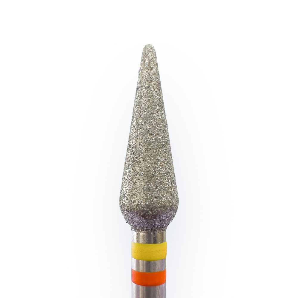 TWIN Diamant Bit Tropfen fein (rot-gelb) in Größen: 4,0mm bis 5,0mm von KMIZ
