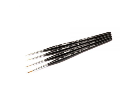 Pinsel für Nageldesign Kolinsky 101F Größe 00/0/1