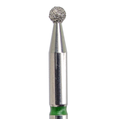 Milling cutter attachment diamond bit ball coarse (green) in sizes: 2.1 mm and 5.0 mm from KMIZ
