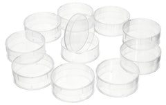 Vaso vuoto per decorazioni per unghie 1 pz trasparente