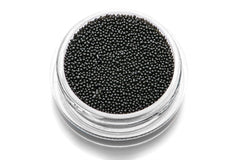 Caviar Beads Black (glass) size 0.6