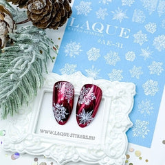 Sticker Design AE31 white (water-soluble stickers)