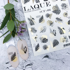 Sticker Design CF06 (Adesivi solubili in acqua)