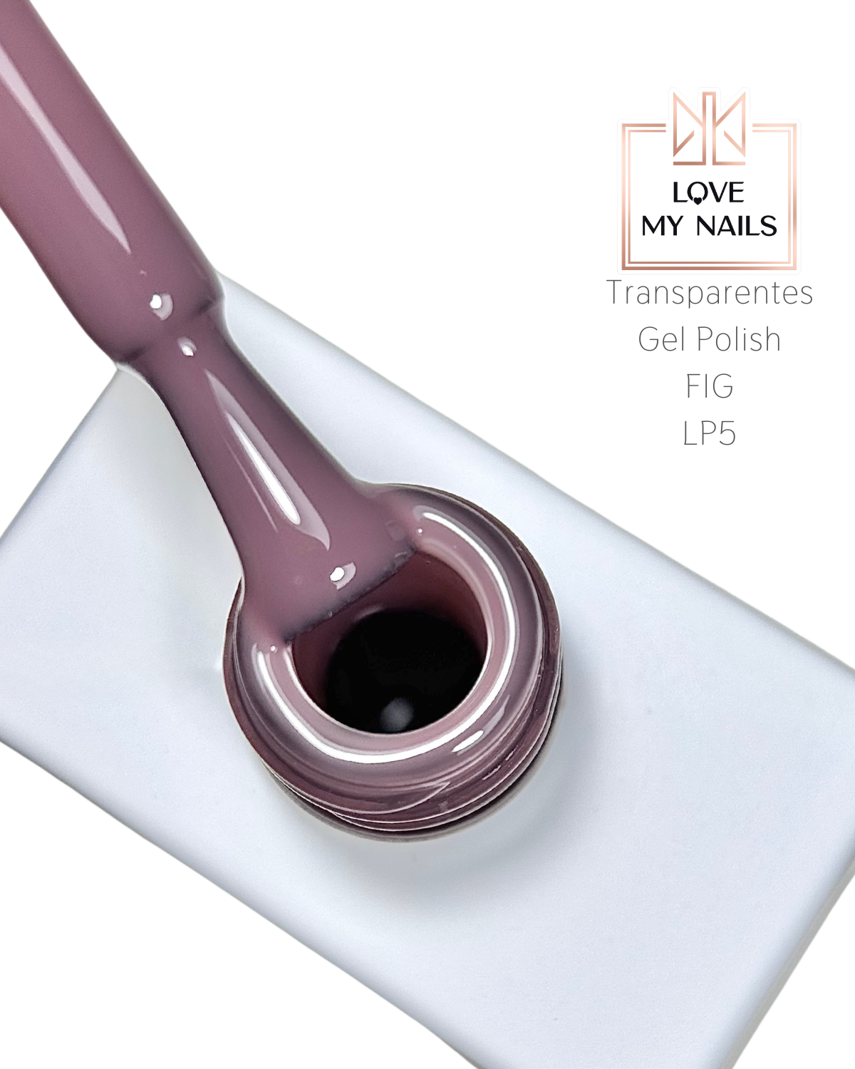 Transparentes Gel Polish "FIG" SYRUP Collection 12ml