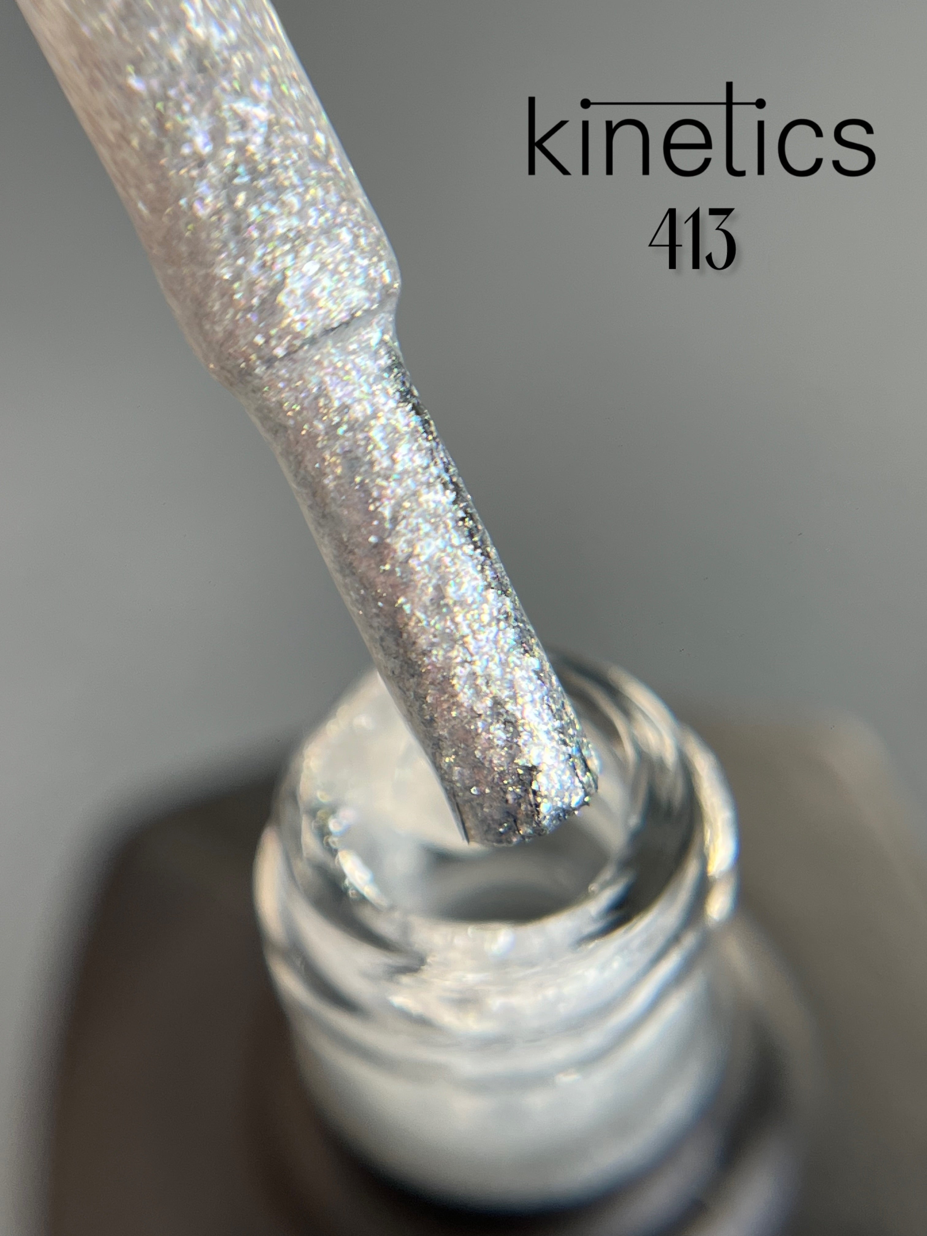 Kinetics SHIELD Gel Polish Glitter for Breakfast No.413 (15ml)