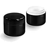 Barattoli vuoti 1 pz. 5ml-30ml nero/bianco