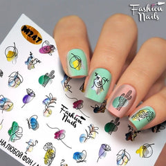 Design di adesivi metallici M247 (adesivi solubili in acqua)