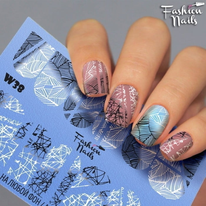 Sticker Design W38 (Adesivi solubili in acqua)