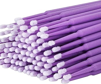 Microbürsten 10/100 Stk in lila