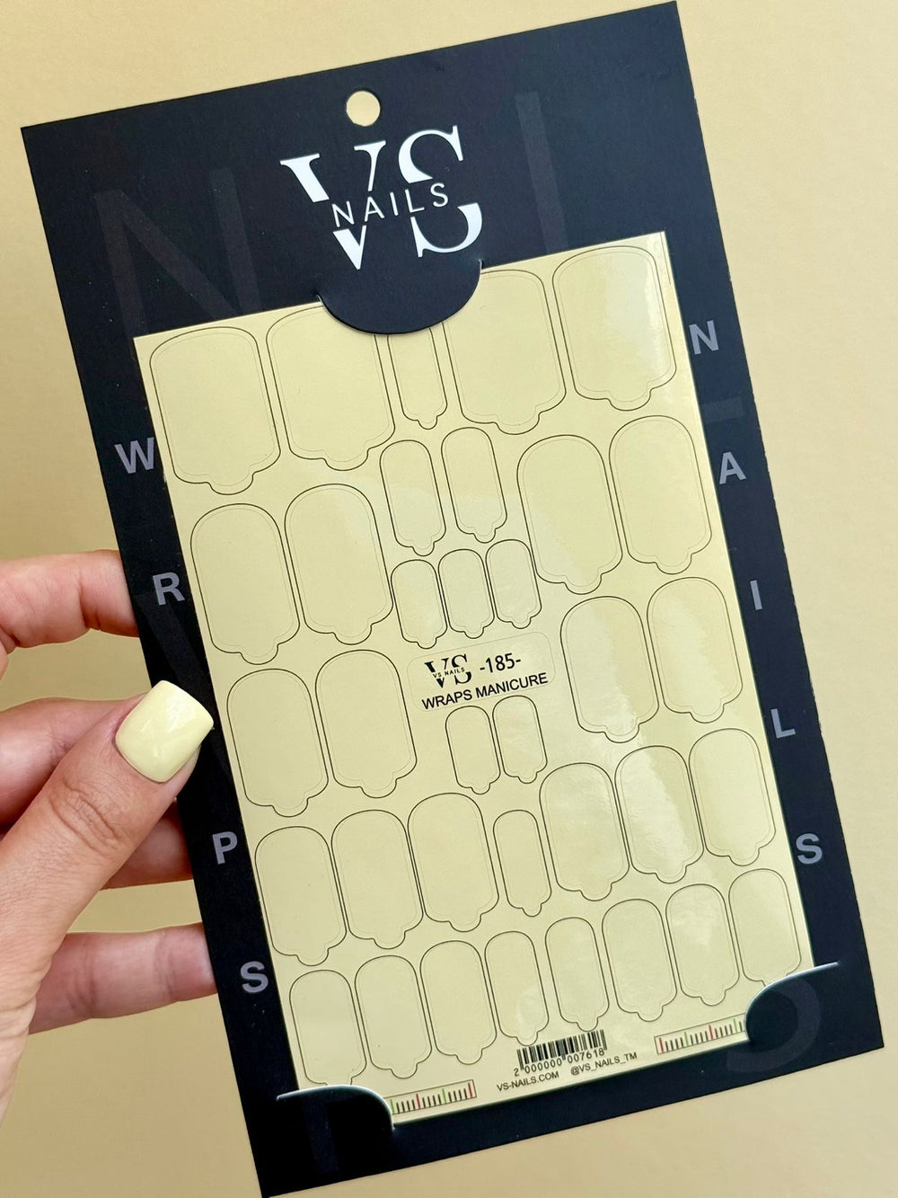 Wrap для маникюра Maxi 162 от VS Nails