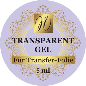 Folien Gel für Transfer-Folie durchsichtig 5 ml