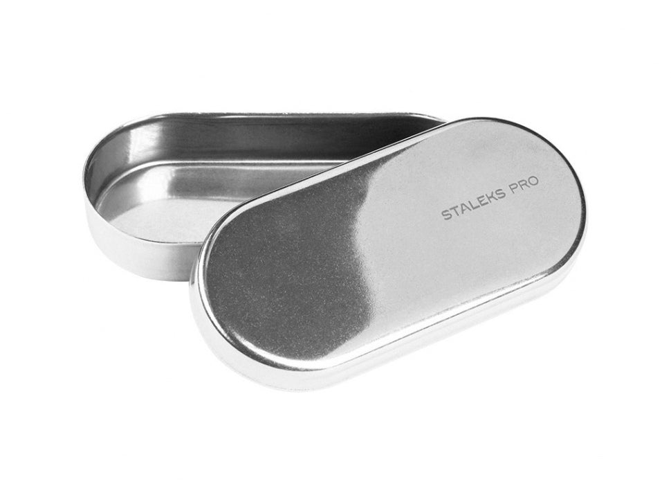 Scatola per fresatori con coperchio in acciaio inox (90x40x15mm) LE-20/1 Expert Staleks