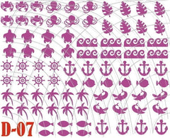 Stencil per riprodurre motivi delicati