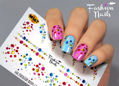 Sticker Design Metallic M167 (water-soluble stickers)