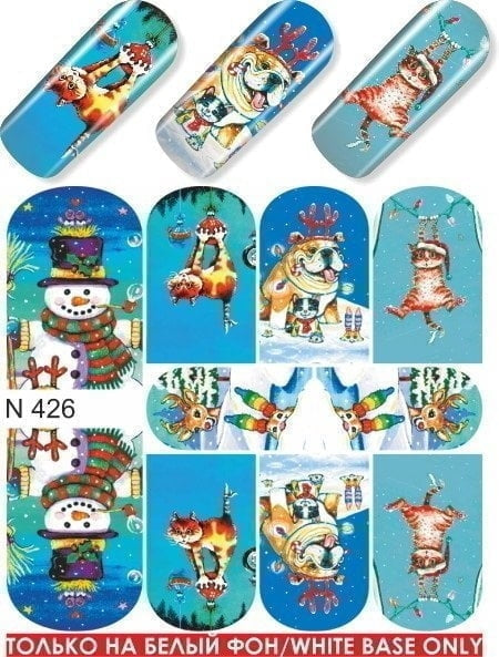 Adesivo per Unghie "Natale"