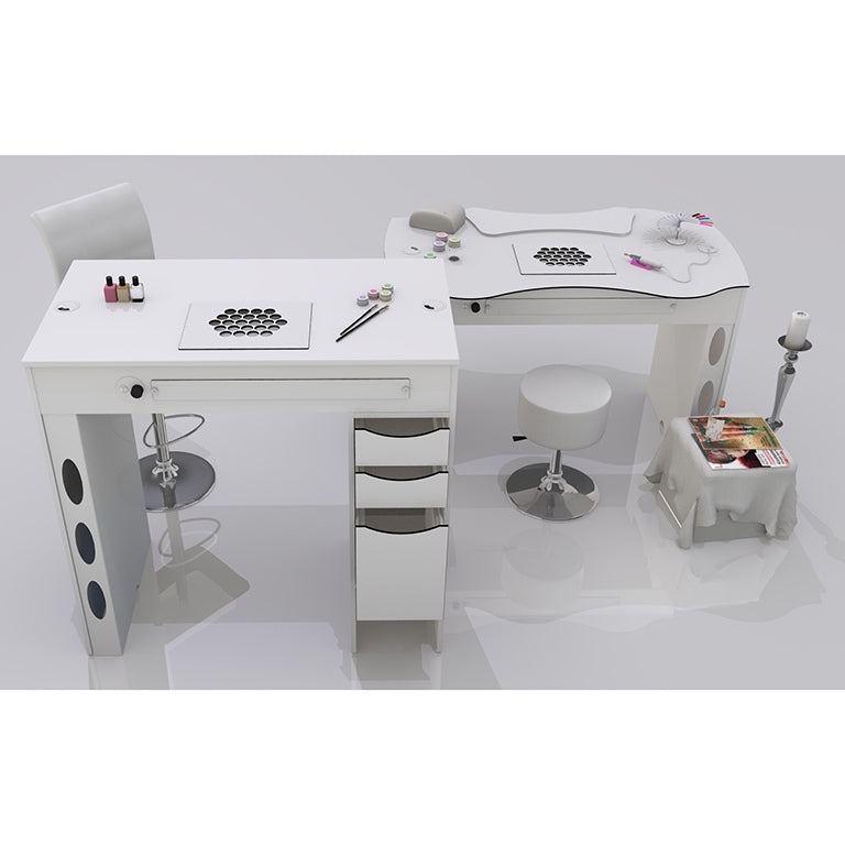 Nailbar con 3 cassetti