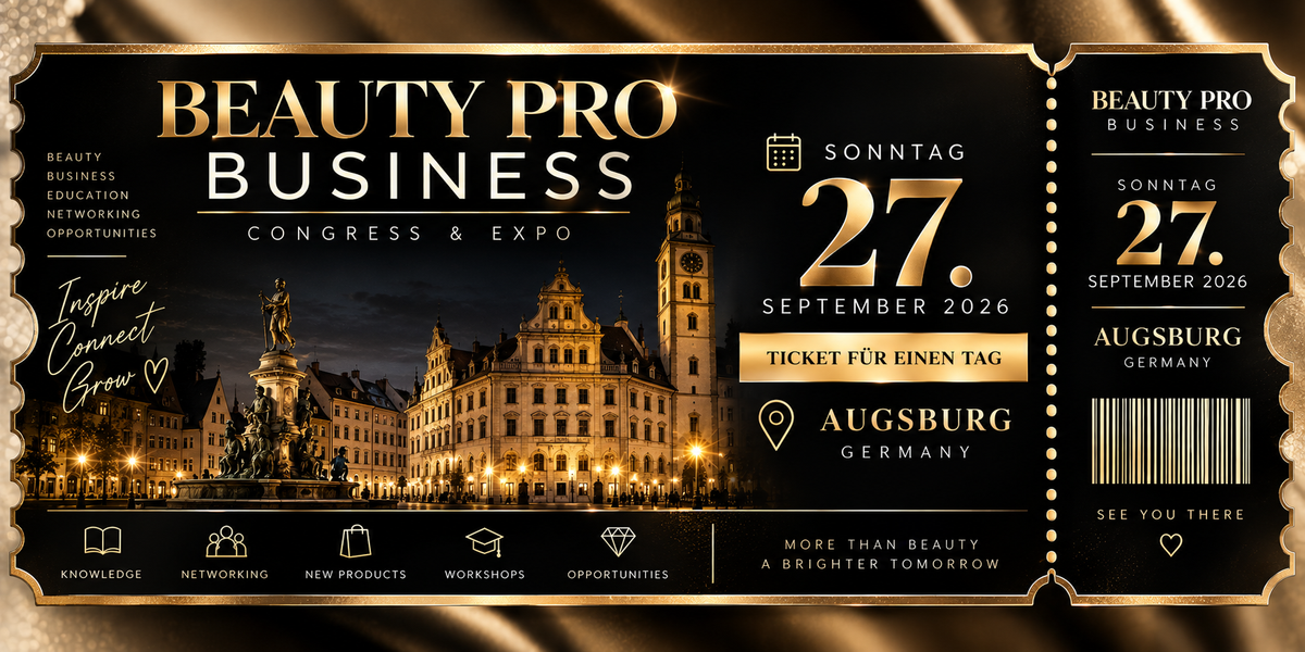 Ticket für BeautyProBusiness in Augsburg 26.-27.09.2026