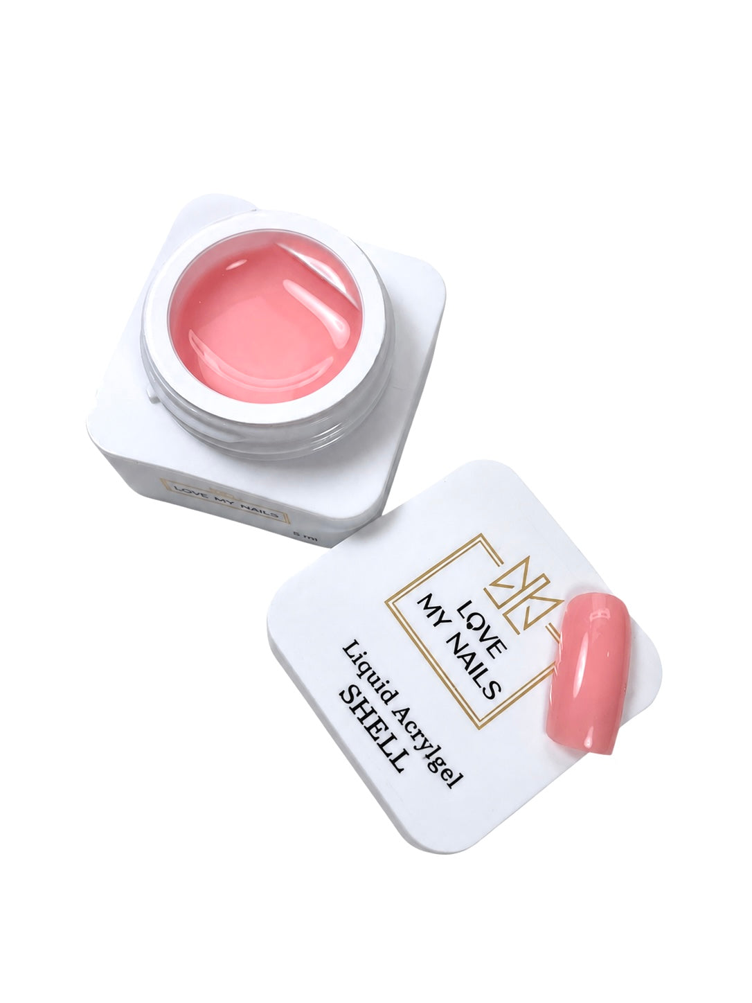 Liquid Acrylgel SHELL 5-60ml  selbstglättend und hart TPO/HEMA-Free