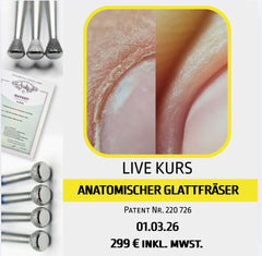 LIVE Kurs Anatomischer Glattfräser von Natalie Schleicher am 01.03.2026 in Mechernich in deutscher Sprache