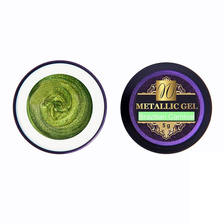 Metallic Gel "Brazilian Carnival" 5ml (TPO/HEMA-free)