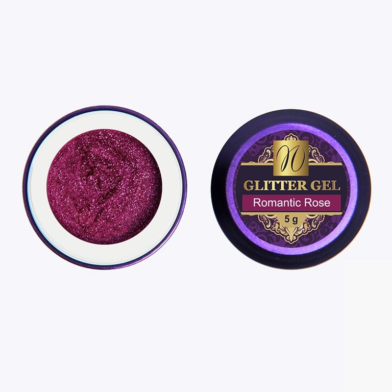 Gel Glitter "Rosé Romantico" 5ml