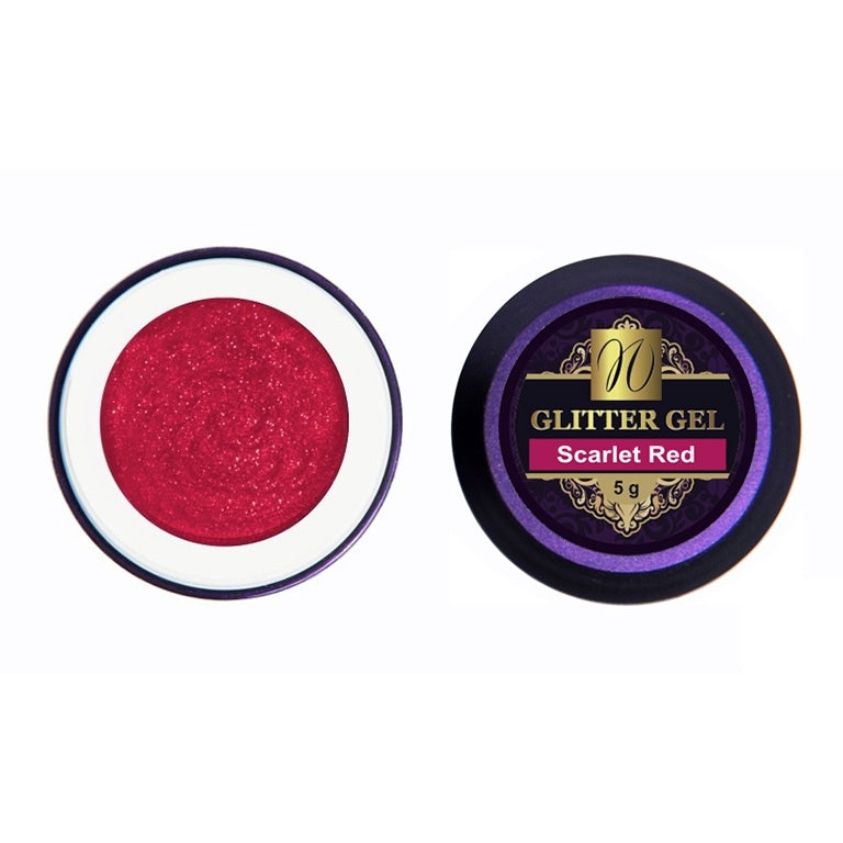 Gel Glitter "Rosso Scarlatto" 5ml