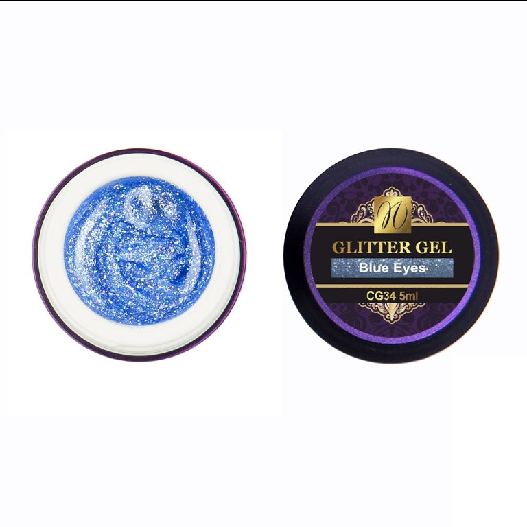 Gel Glitter "Occhi Blu" 5ml