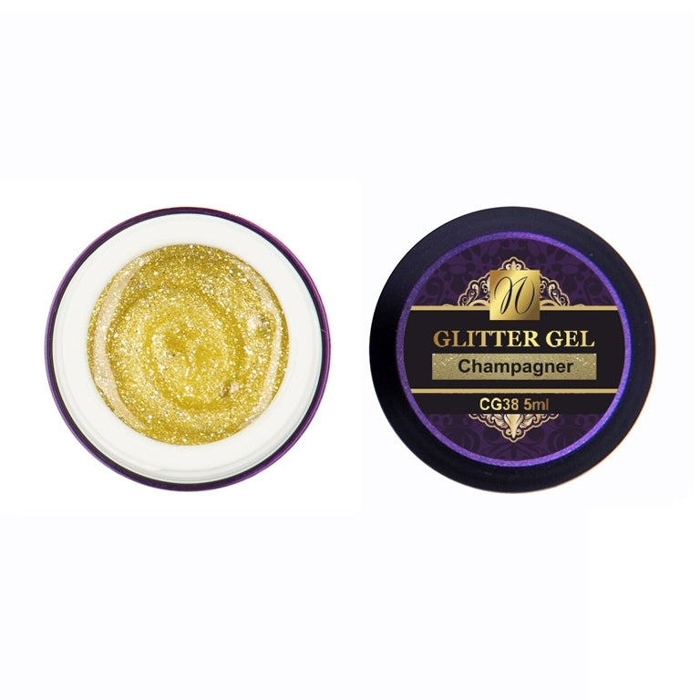Glitter Gel "Champagner" 5ml (TPO-free)