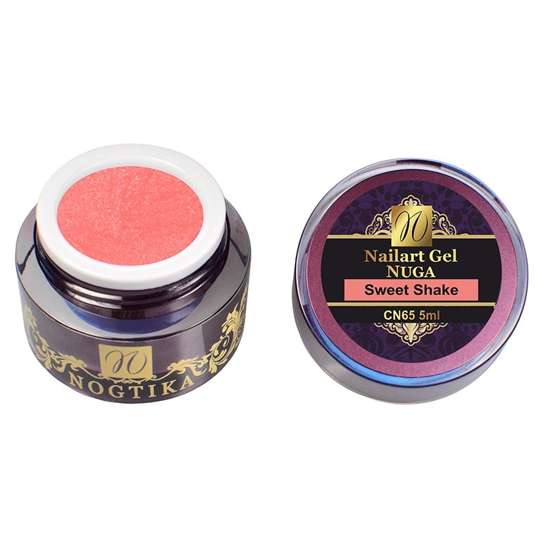 Gel per nail art NUGA (senza strato di dispersione) "Sweet Shake"