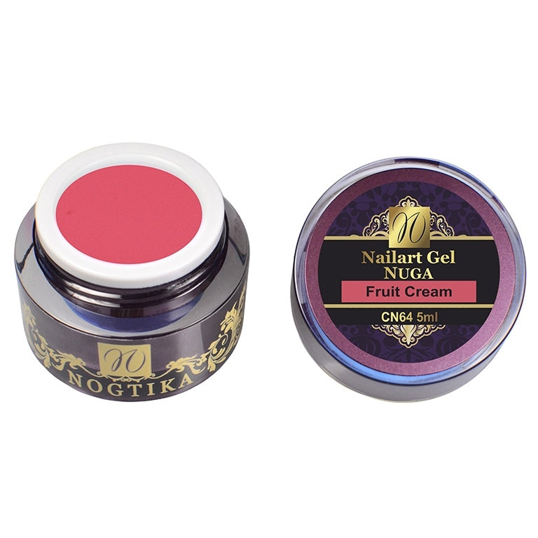 Gel colorato per unghie NUGA (senza strato di dispersione) "Fruit Cream"
