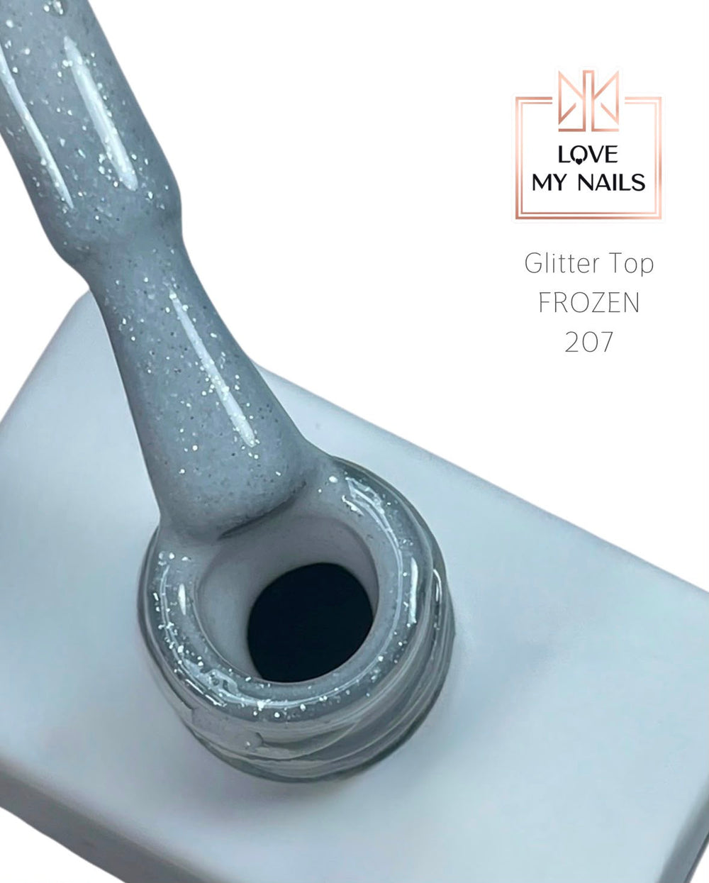 Color Top Coat FROZEN  12ml von Love My Nails (HEMA/TPO-free)