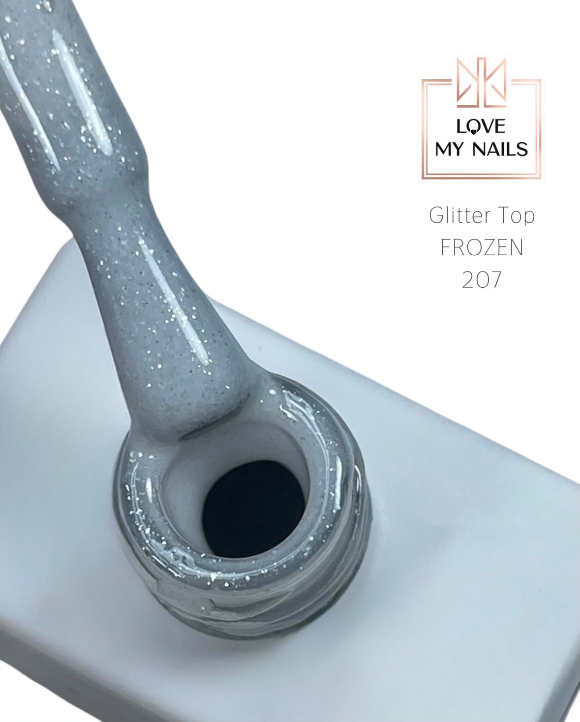 Color Top Coat FROZEN  12ml von Love My Nails (HEMA/TPO-free)