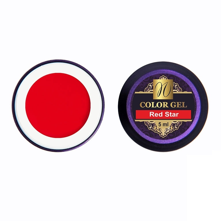 Color Gel di NOGTIKA 5ml "Red Star"