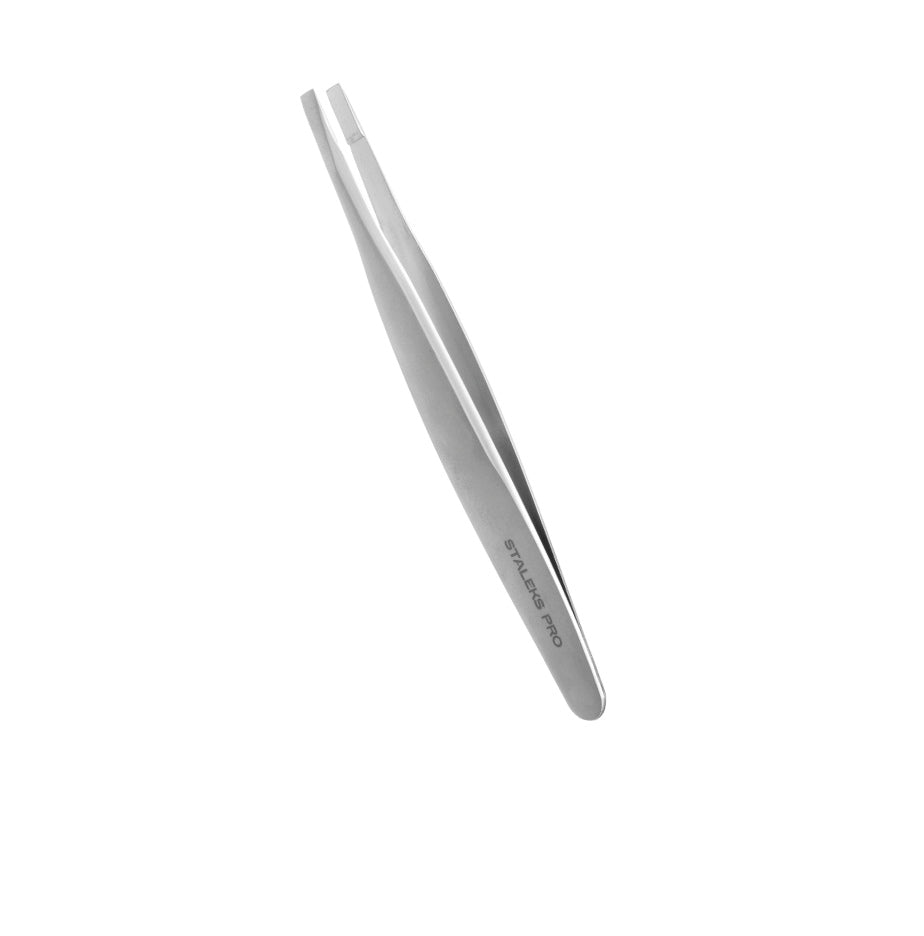 Tweezers for eyebrows TE-20/2 (110 mm) STALEKS