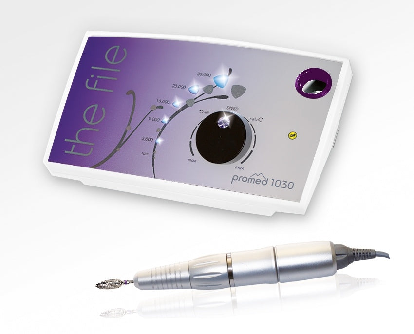 PROMED 1030 Elektrische Feile (Standgerät 230 V + Handstück)