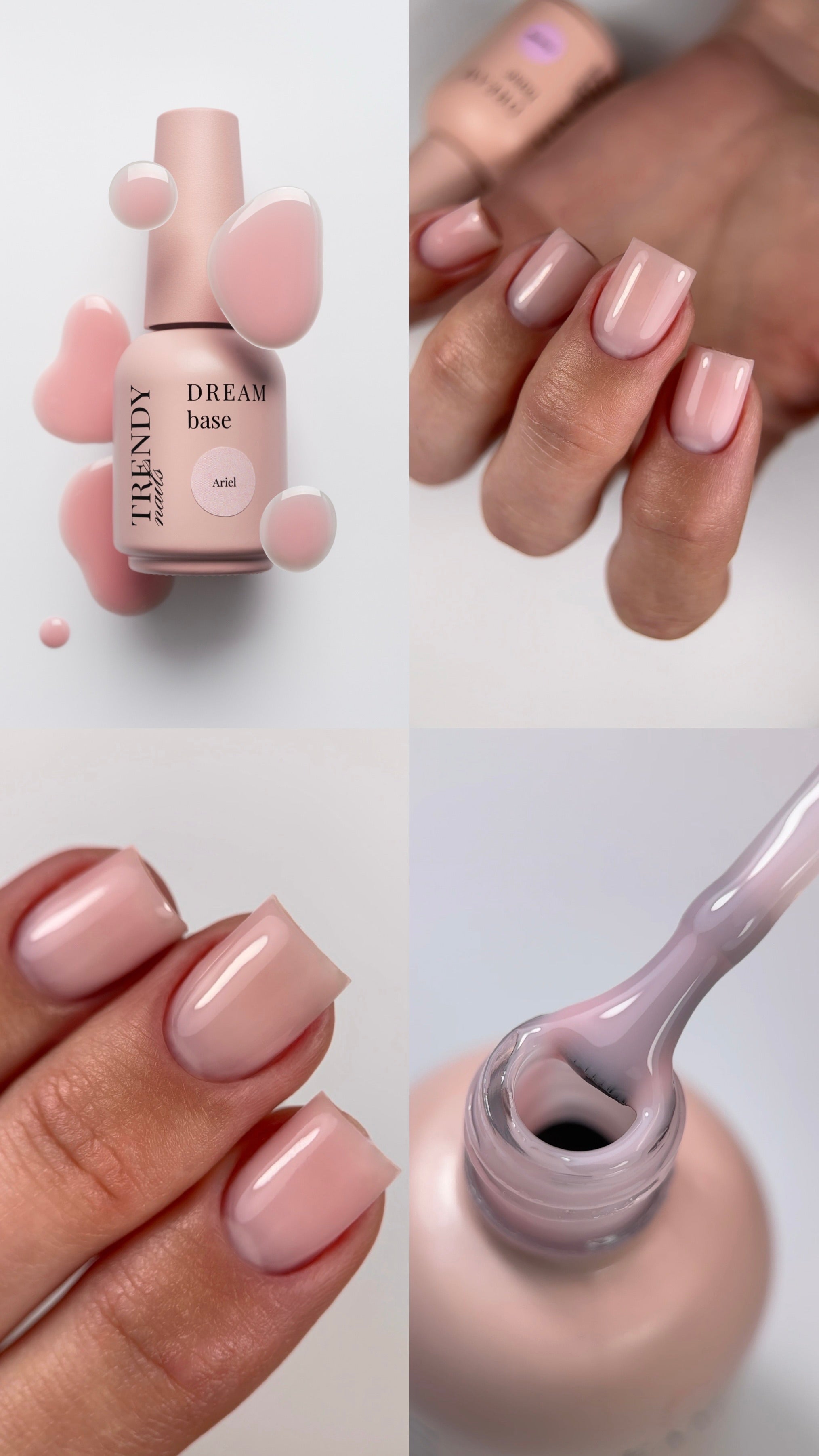 Collezione Dream Rubber Base di TRENDY Nails 15ml