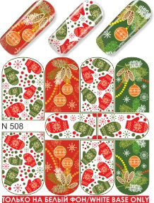 Nail Sticker "Christmas"