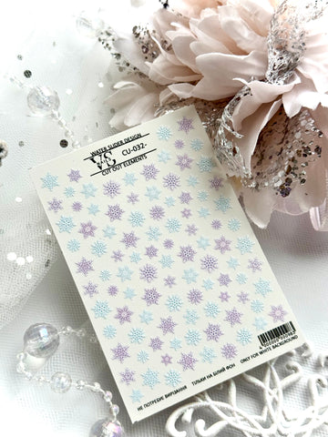 Slider CUT OUT ohne Ausschneiden (Wasserlösliche Aufkleber) CU32 von VS Nails