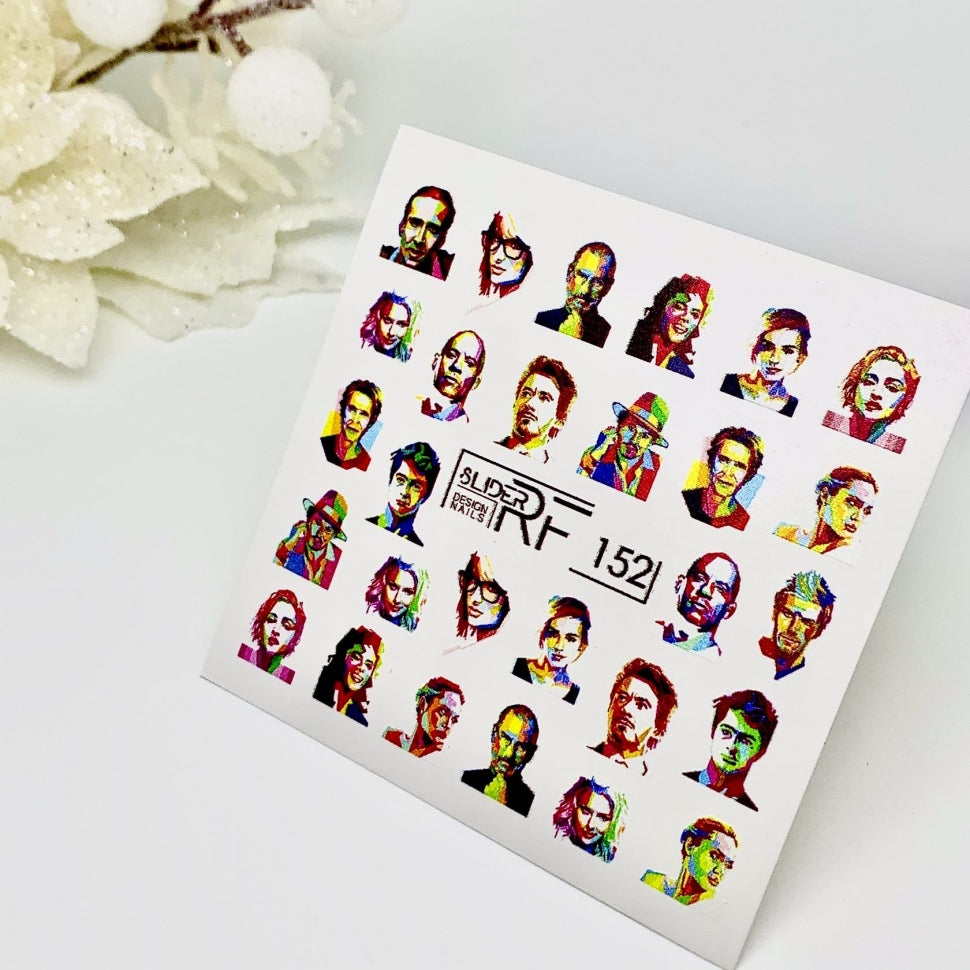 Sticker Design RF152 (Wasserlösliche Aufkleber) Слайдер