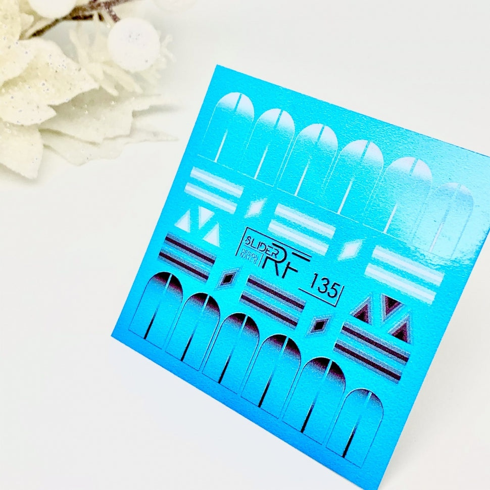 Sticker Design RF135 (Sticker a base d'acqua) Slider