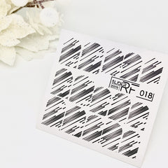 Sticker Design RF018 (вода растворимые наклейки) Слайдер