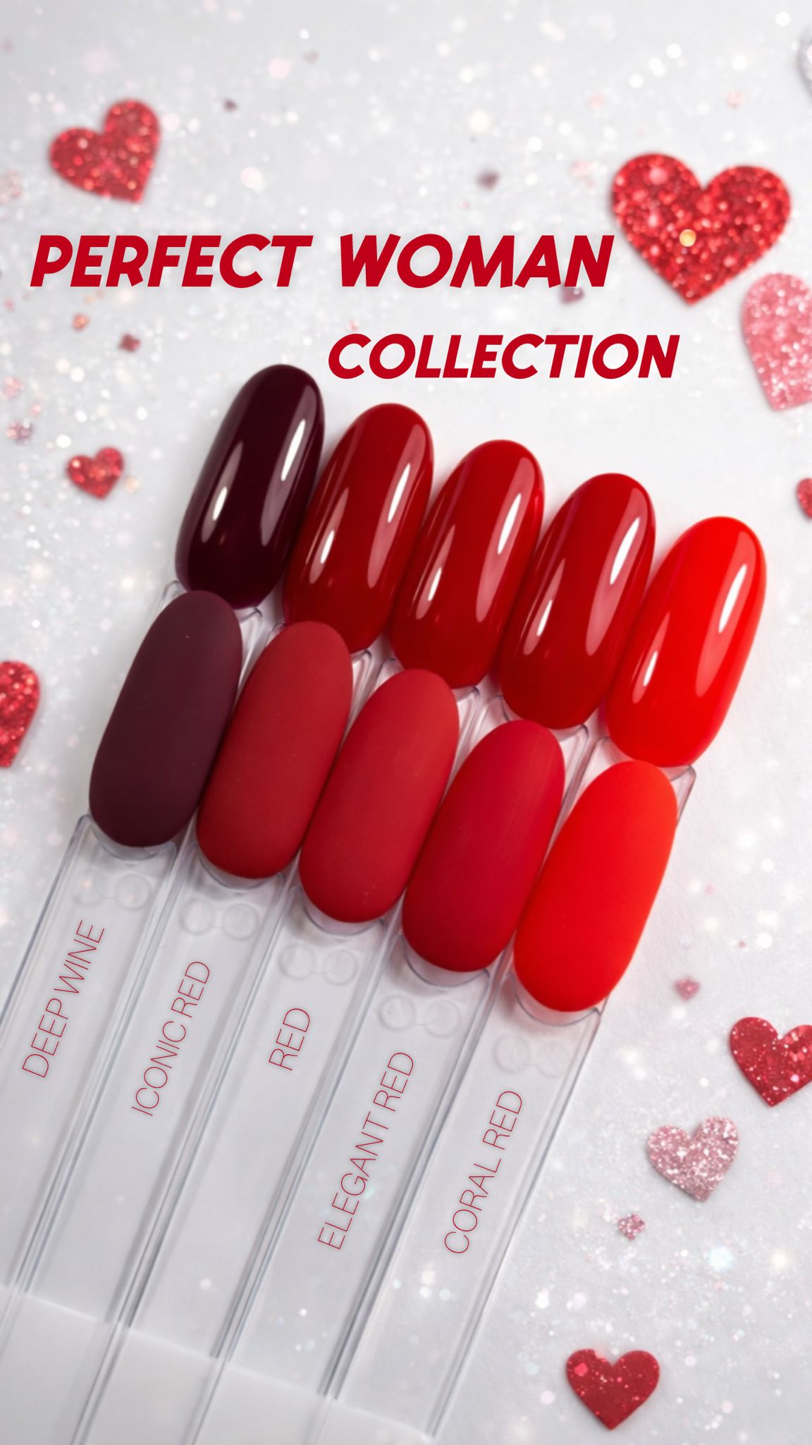 Perfect Woman Collection 5x 12ml Gel Polish von Nogtika (TPO/HEMA-free)