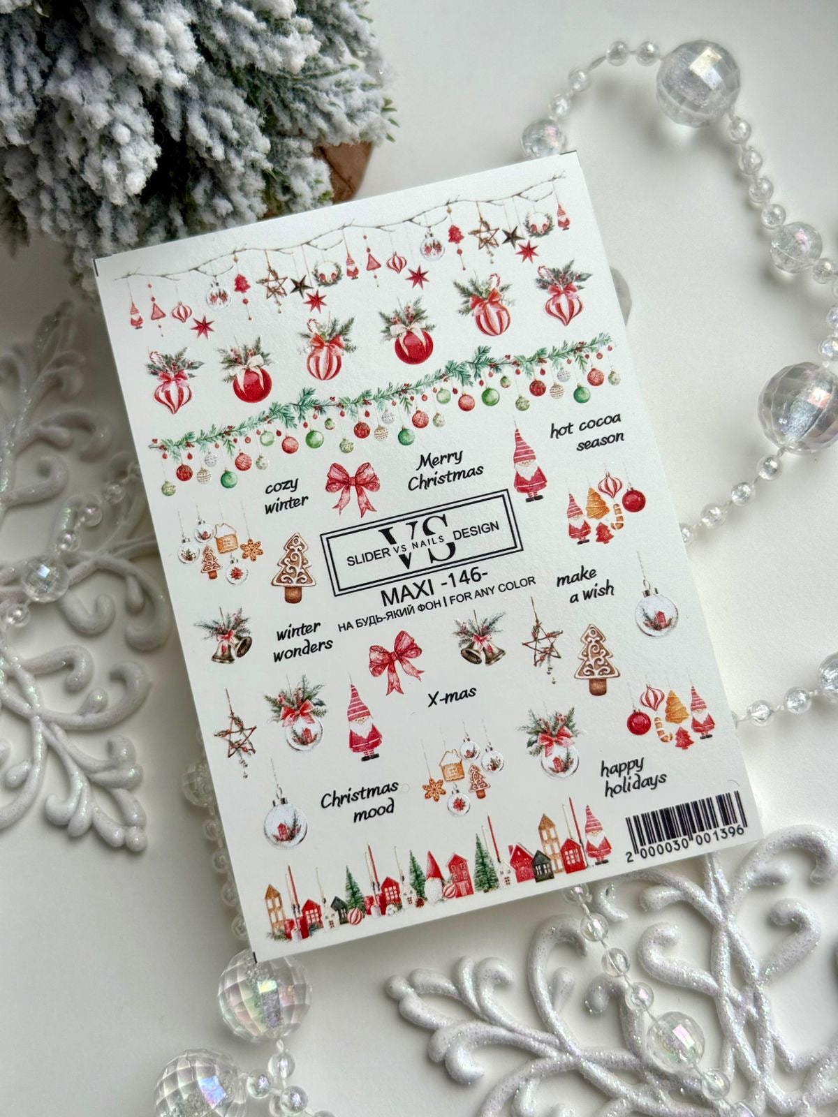 Slider maxi (adesivi rimovibili con acqua) 123 di VS Nails